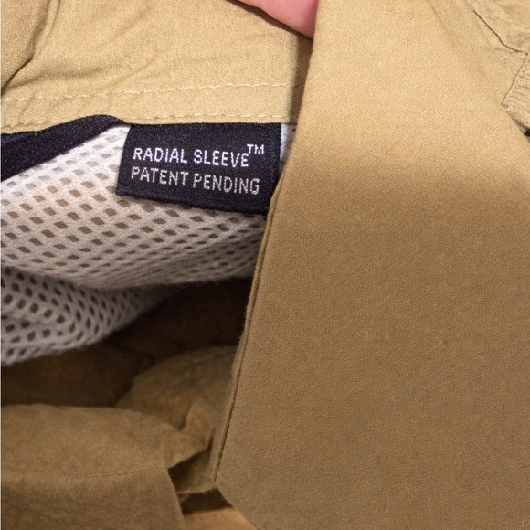 Columbia Sportswear Shooting Shirt Men’s Small Quilted Shoulder Hunting Fishing - Picture 11 of 13